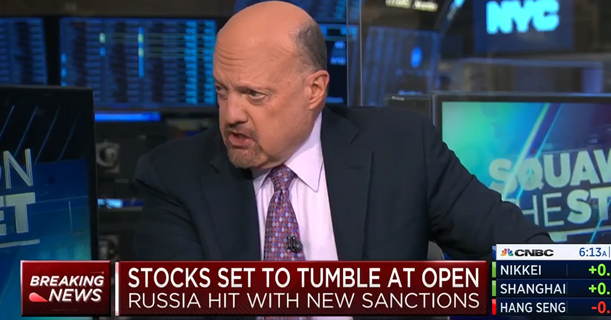 Jim Cramer - Media Fails Kyiv Will Not Fall No Lehman Moment on Ukraine and SWIFT