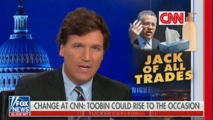 Tucker Carlson talking about Jeffrey Toobin