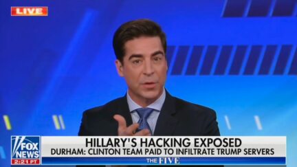 Jesse Watters slams Hillary Clinton