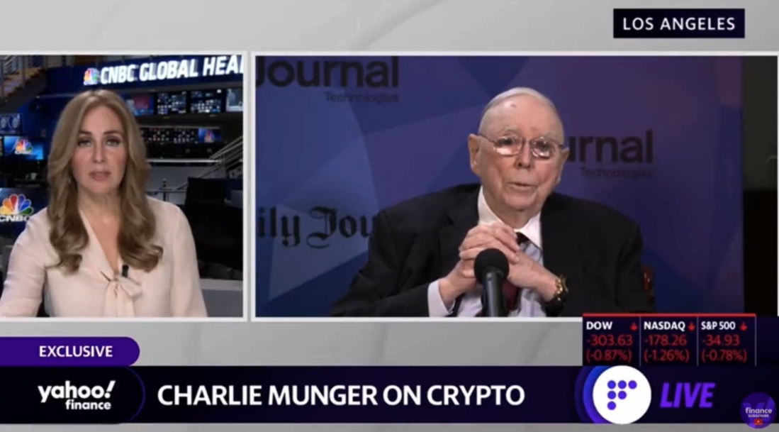 Charlie Munger Talks About Cryptocurrency