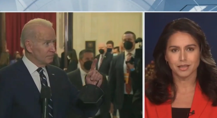 Tulsi Gabbard blamed Joe Biden for Russian invasion of Ukraine