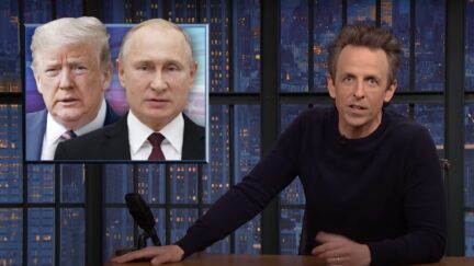 Seth Meyers rips Trump's praise of Putin on Late Night