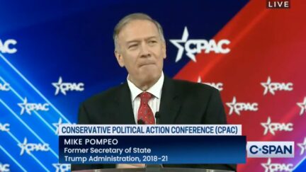 Mike Pompeo at CPAC on Feb. 25