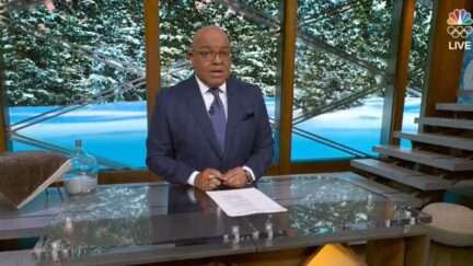 Mike Tirico begins NBC's Olympic coverage by citing China's genocide