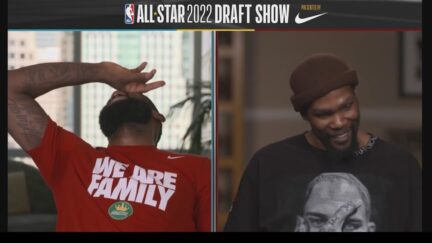 LeBron James and Kevin Durant react to All-Star draft drama