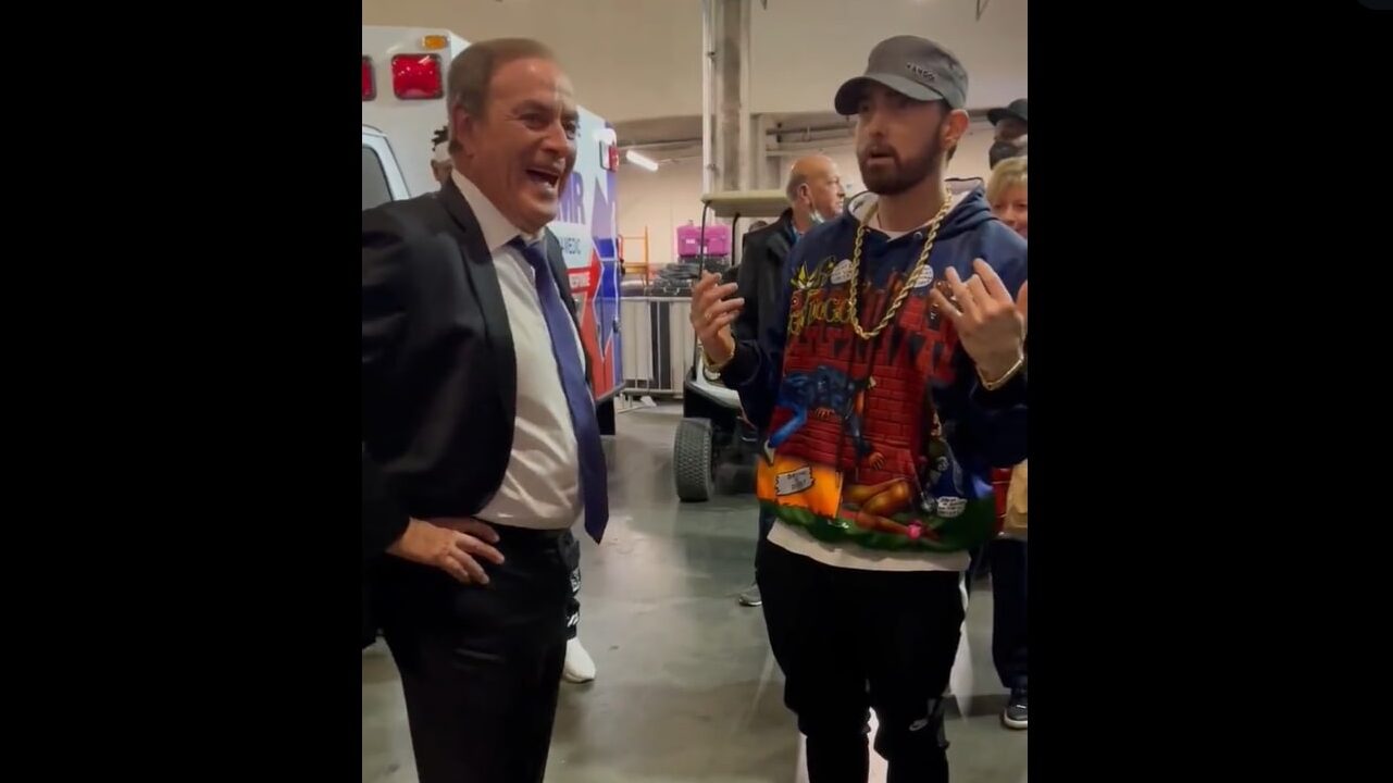 Al Michaels Reveals Future Broadcasting Plans to Eminem