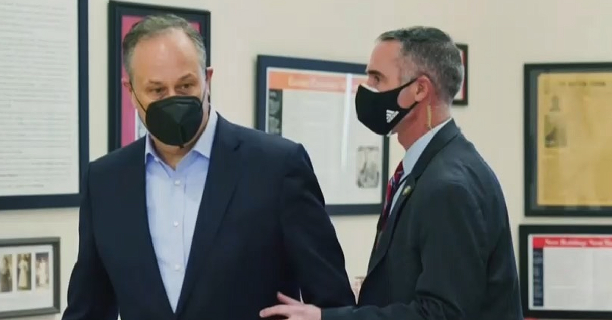 Second Gentleman Escorted by Secret Service