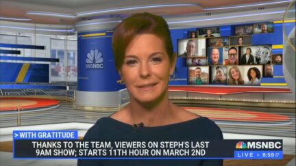 Stephanie Ruhle signs off on morning show for last time on Feb. 11