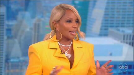 Mary J. Blige on The View