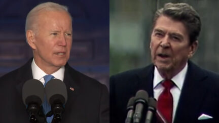 Biden on Putin, Reagan Tear Down This Wall