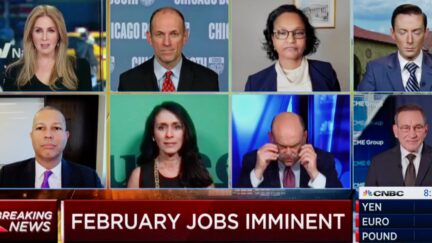 CNBC jobs report panel