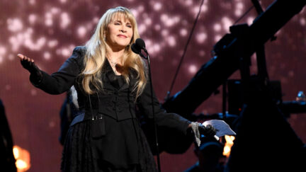 Stevie Nicks at 2019 Rock & Roll Hall of Fame Induction