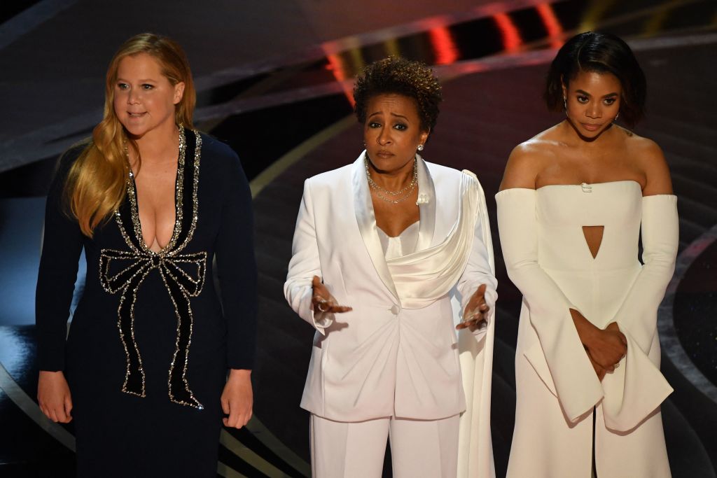 Amy Schumer, Wanda Sykes and Regina Hall host the Oscars