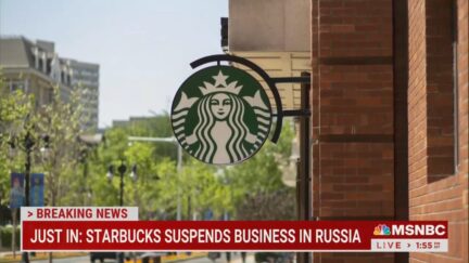 Starbucks suspending operations in Russia