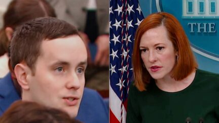 Jen Psaki Rips 'Horrific' Florida 'Don't Say Gay' Bill Question from Steven Nelson