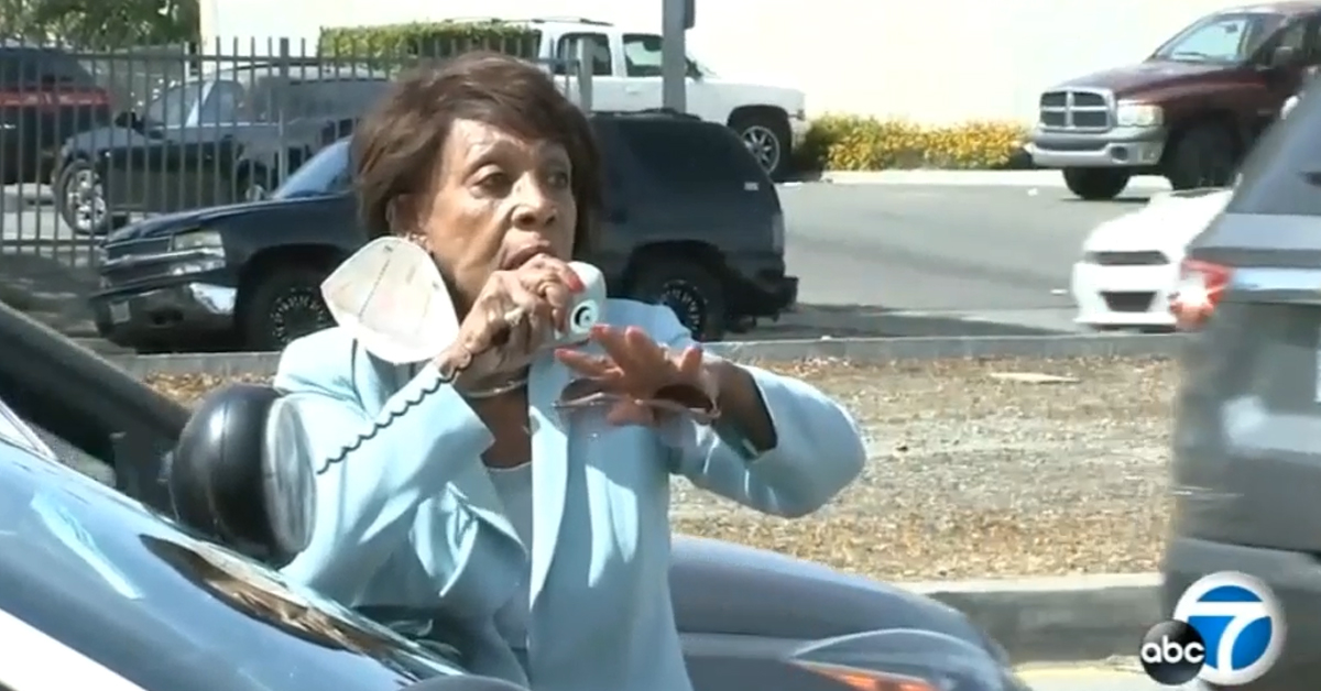 Maxine Waters Chaotic Event