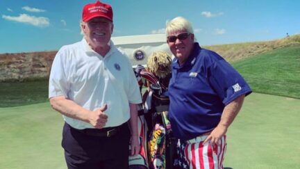 Donald Trump with John Daly