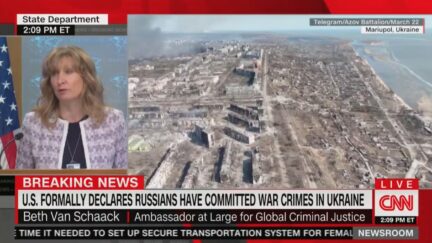 U.S. Gov't Determines Russian Military Committed War Crimes in Ukraine