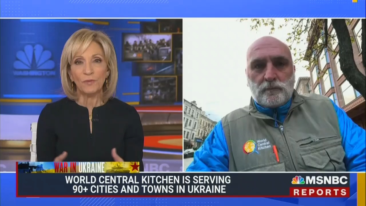 Jose Andres on Andrea Mitchell Reports