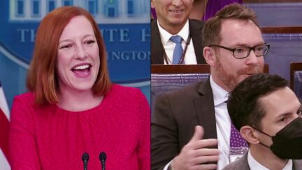 Briefing Room Laughs at Psaki's Baffled Reaction to British Reporter Rob Crilly's Question