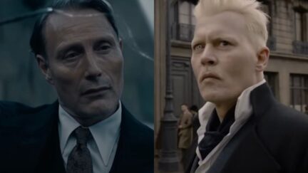 Mads Mikkelsen, Johnny Depp in 'Fantastic Beasts'