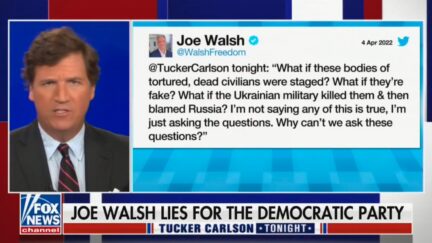 Joe Walsh blasts Tucker Carlson