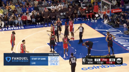 Meek Mill Trips Referee at Sixers Game, Issues Apology - Rap-Up