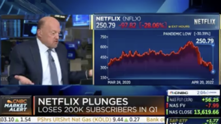 Jim Cramer Tears Into Netflix