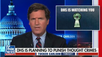 Tucker Carlson is unhinged