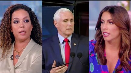 Sunny Hostin Throws Cold Water on Co-Host Who Says Mike Pence 'Coming Around' on Gay Marriage