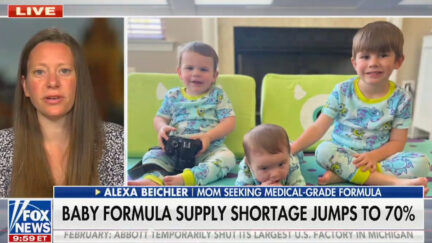 Mother Says She Only Has Two Week Supply of Baby Formula, Doesn't Know When She'll Get More
