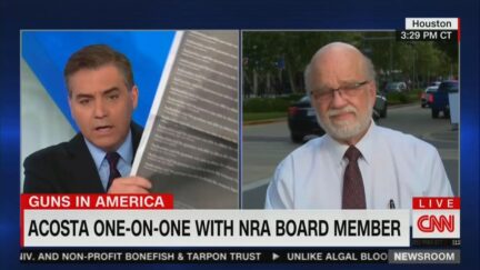 Jim Acosta clashes with NRA board member over Uvalde shooting