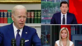 Fox and Friends Will Cain Ainsley Earhardt Offer Praise for Biden Uvalde Speech, Soft-Pedals Criticism After Tucker Carlson's 'Desecration' Rant
