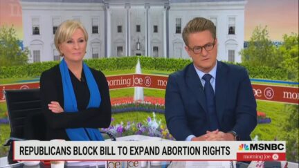 Joe Scarborough Rips Senate Democrats, Accuses Them of 'Virtue Signaling' With Symbolic Abortion Rights Vote