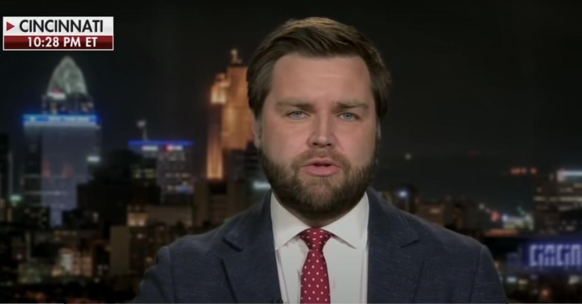 National Review Nails JD Vance on Flip-Flopping With JD Vance’s Own Writing in the National Review