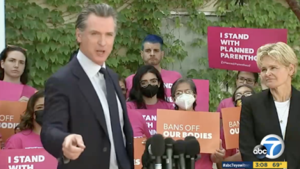 Gavin Newsom Rages at Democrats Over Threat to Roe