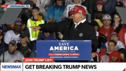 Trump at rally in Pennsylvania