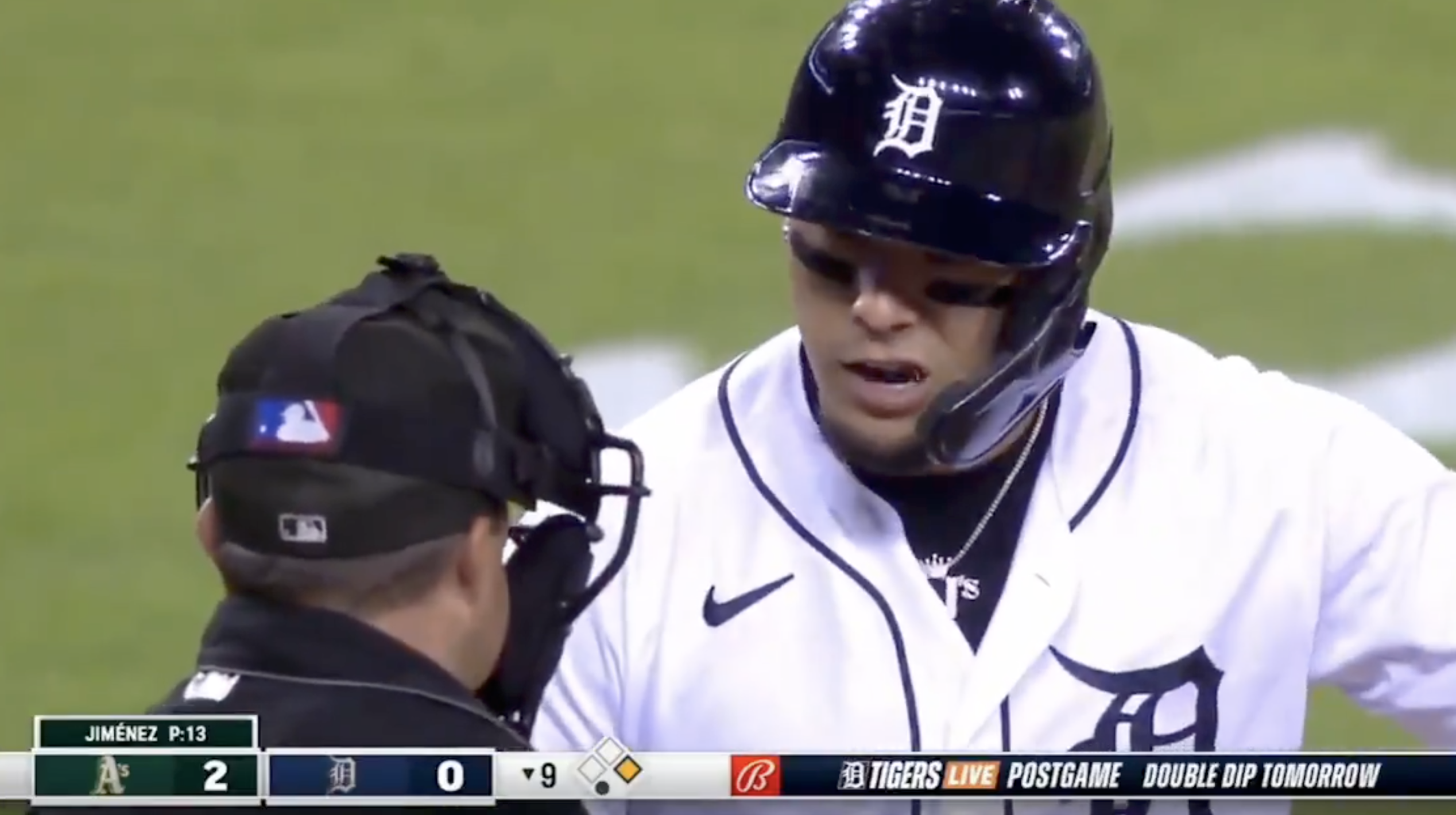 WATCH: Tigers’ Javier Báez Drops Continuous F-Bombs After Controversial Strike Three Call
