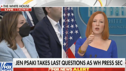 Jen Psaki Scolds Simon Ateba