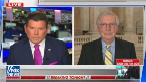 Mitch McConnell with Bret Baier