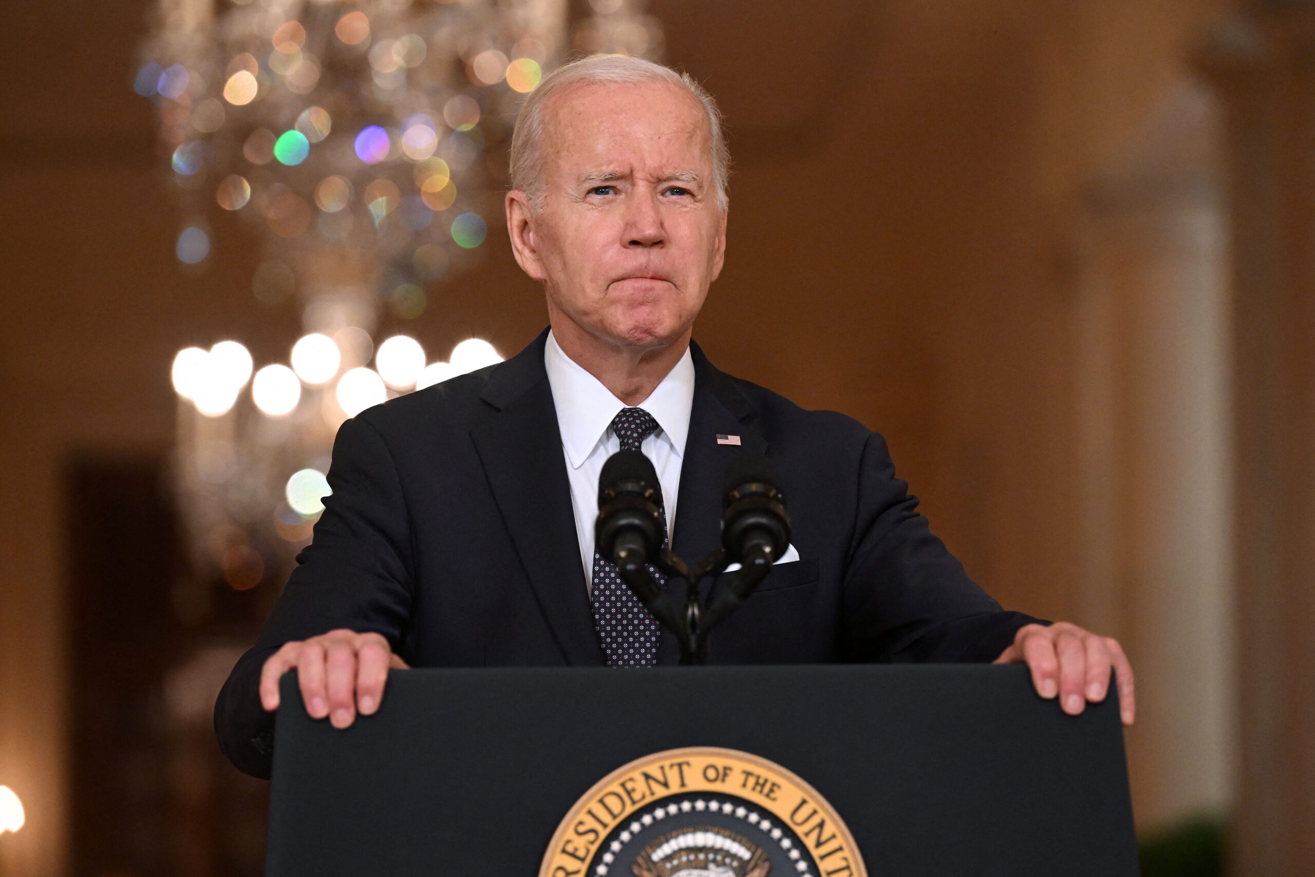 Biden speaks at White House