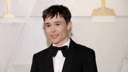Elliot Page at 94th Annual Academy Awards - Arrivals