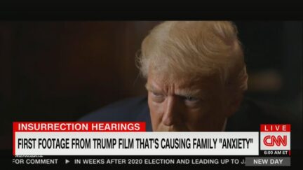 CNN Airs Footage from Jan 6th Documentary on Trump Subpoenaed By Select Committee