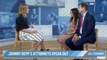 Savannah Guthrie Admits Mid-Interview with Depp Legal Team That Her Husband Did PR 'Consulting' for Them
