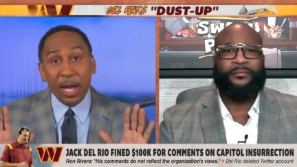 Stephen A Smith talking about Jack Del Rio