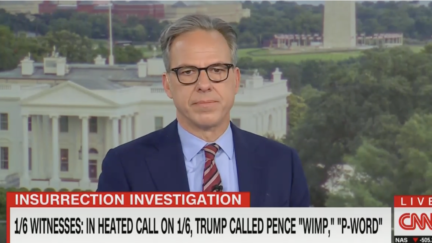 Jake Tapper Says 'P*ssy' While Discussing Trump, Pence Call