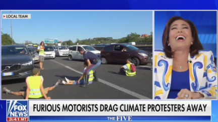 The Five Revels in Climate Activists Dragged Off Highway