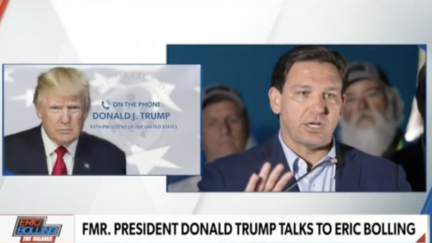 Trump Says He Was 'Responsible' For DeSantis Getting Elected