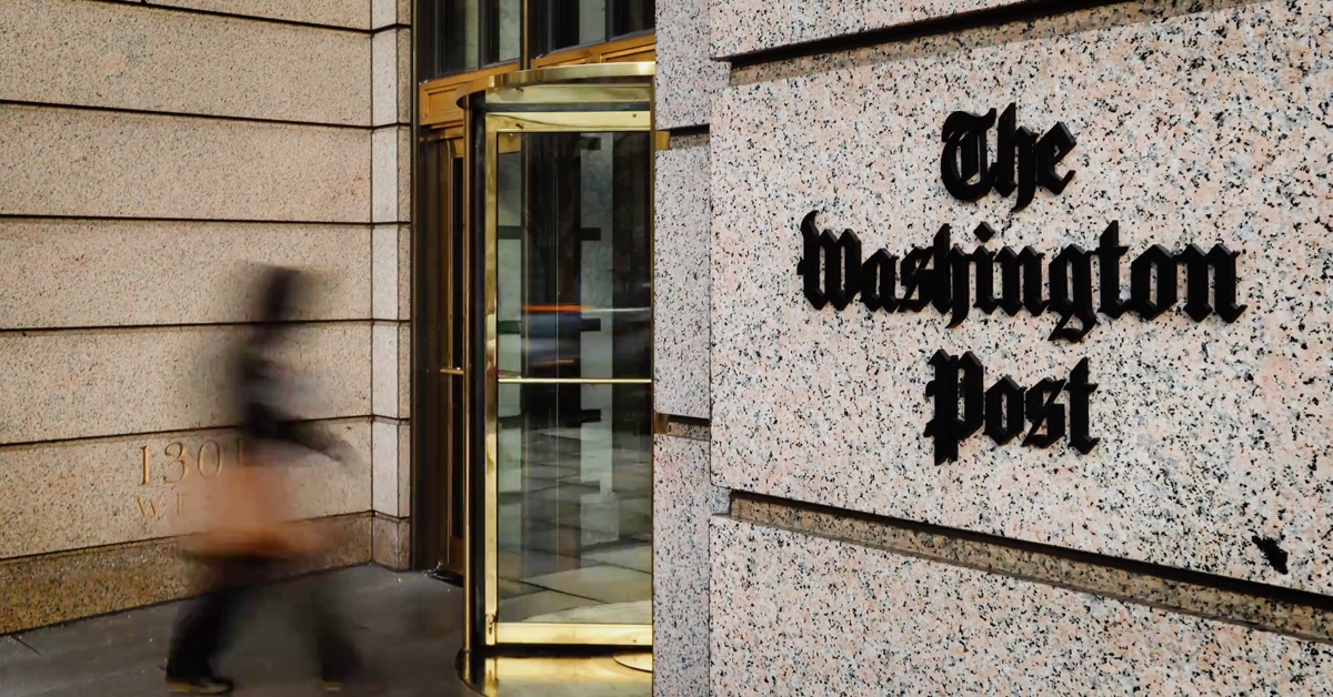 Ex-Washington Post Media Reporter Wins Battle Against Paper After Being Suspended For Critical Tweet