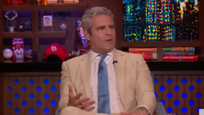 Andy Cohen hosting Watch What Happens Live
